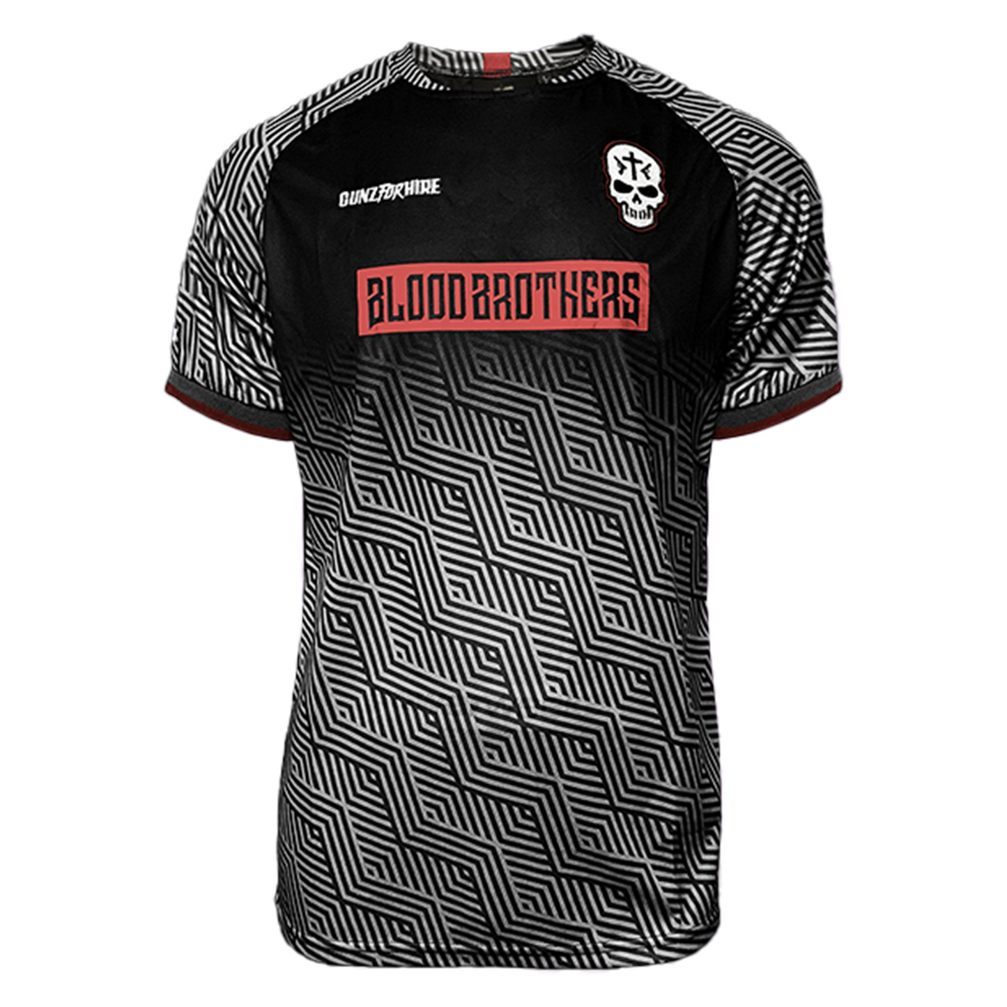 GUNZ FOR HIRE - BLOODBROTHERS FOOTBALL SHIRT